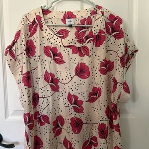 Like New floral cabi blouse